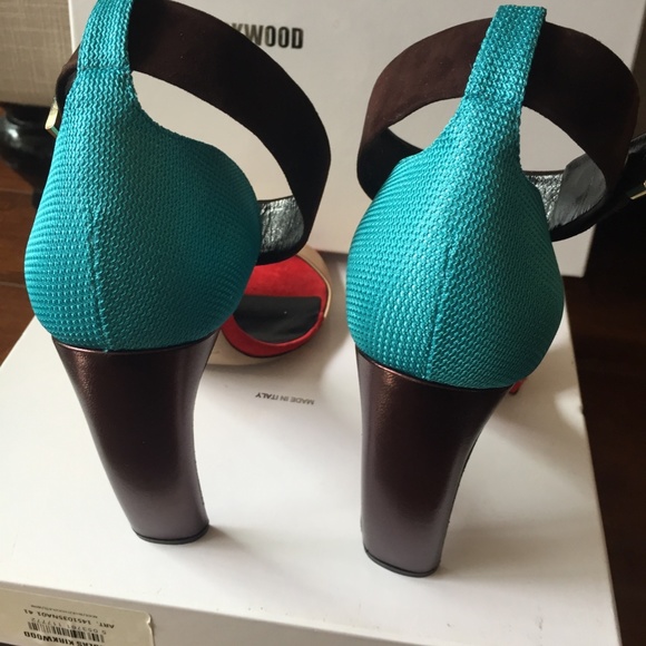 Nicholas Kirkwood Strappy Colorblock heel 10 inch - Picture 7 of 10